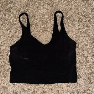 Black Lululemon align tank